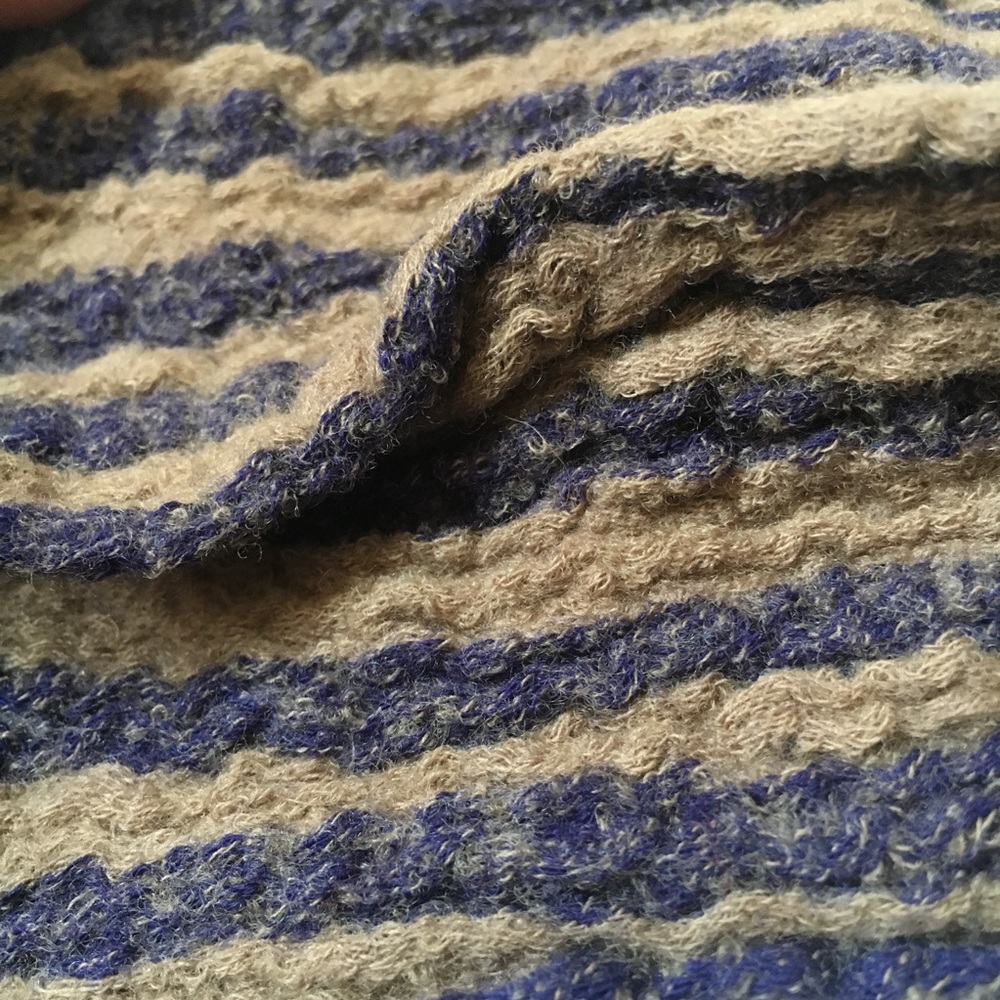 • bundled// madras wool infinity scarf • - Picture 5 of 5